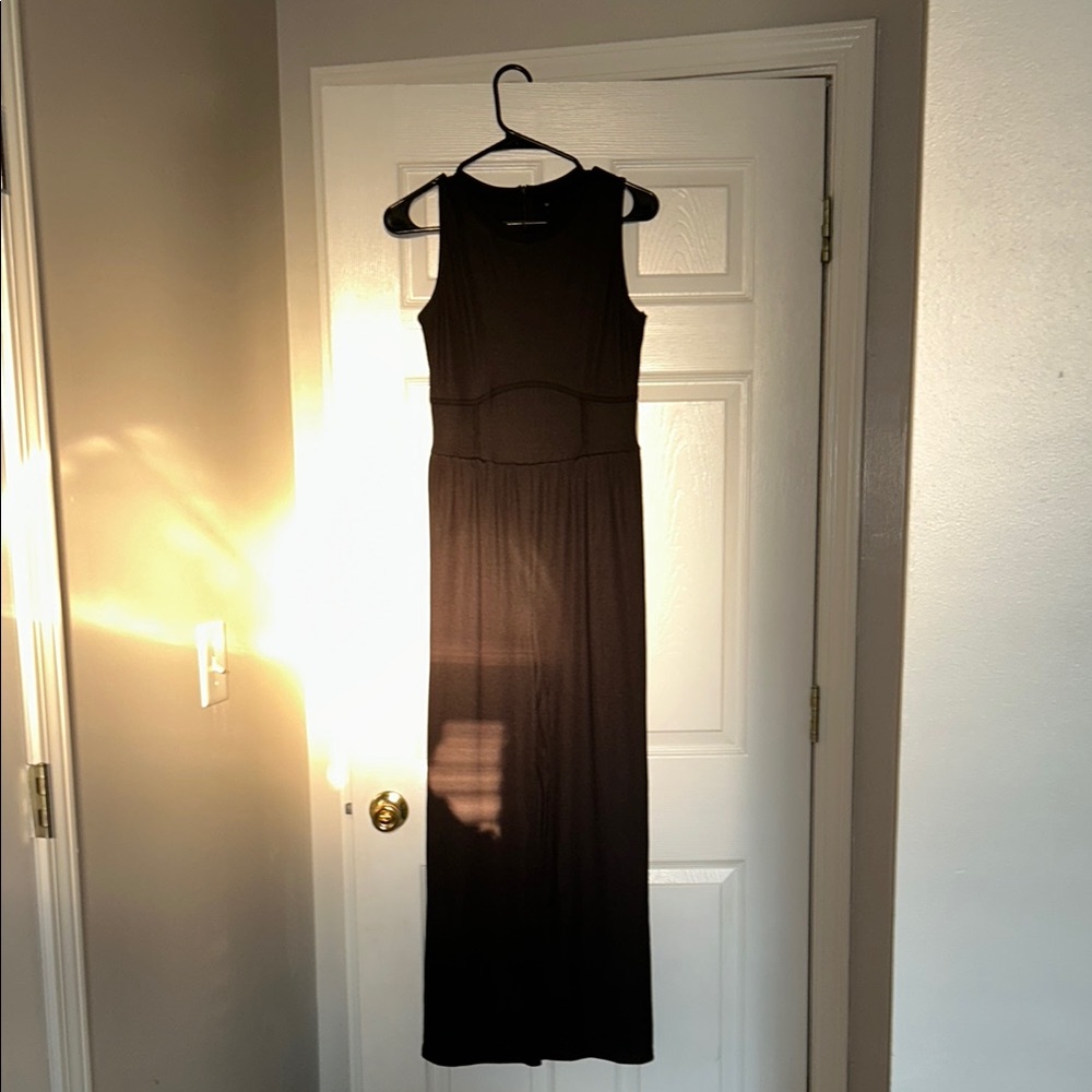 Elegant Black Sleeveless Jumpsuit